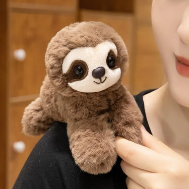 ChameoCuddle | Cuddle Friend for your Shoulder - Green Chameleon Plush Animal Pillow for Home or Office